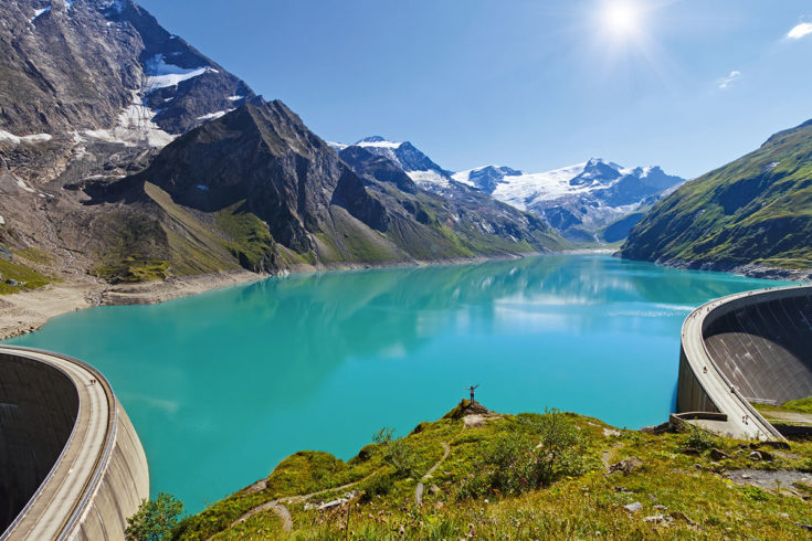 Kaprun Hochgebirgsstausee - Ausflugsziel im Salzburger Land